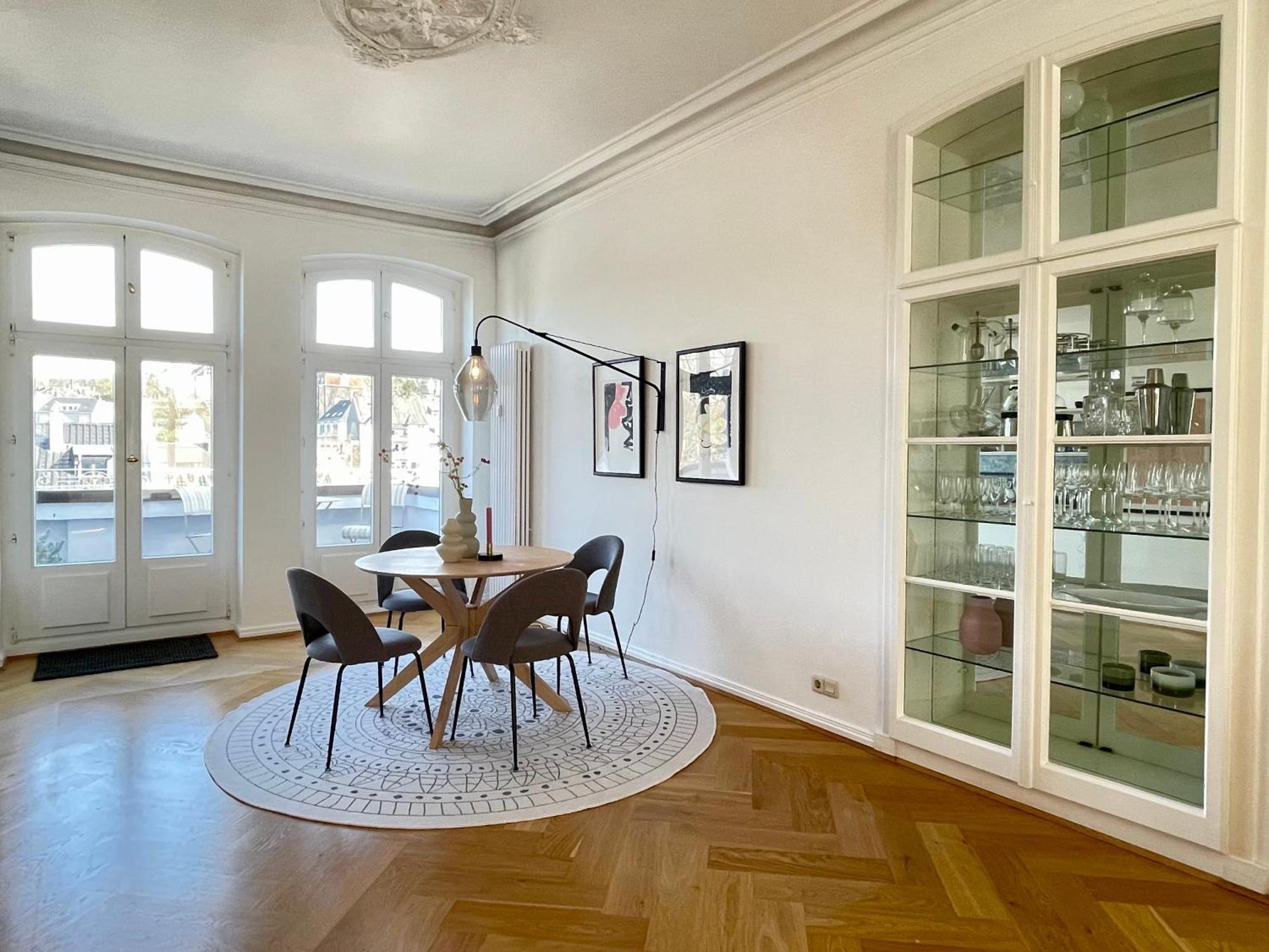 Helle Altbauwohnung Mit Balkon Im Briller Viertel Wuppertal Eksteriør billede