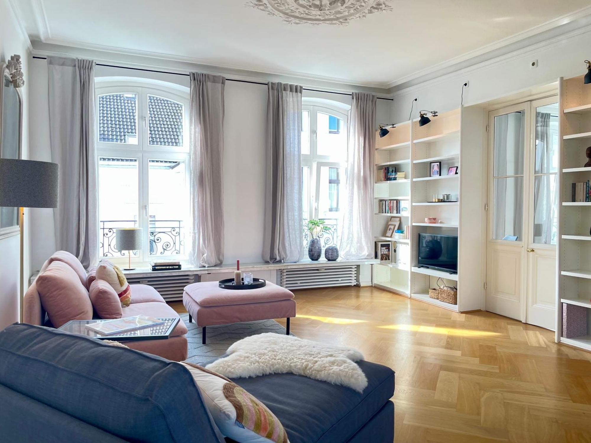 Helle Altbauwohnung Mit Balkon Im Briller Viertel Wuppertal Eksteriør billede
